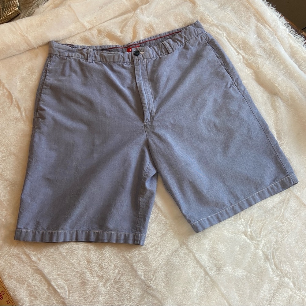 Izod Blue Chino Cotton Shorts Size 38